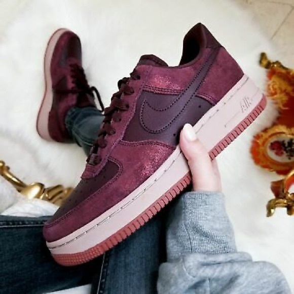 Nike Shoes - Women’s 2019 Burgundy Crush Nike Air Force 1’s